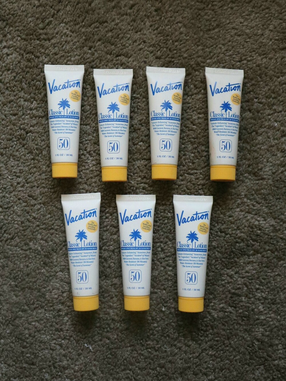 Vacation Spf 50 Classic Lotion Sunscreen Travel Size 1 Fl Oz